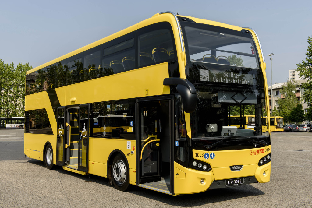 BVG stellt den neuen VDL-Doppeldecker vor