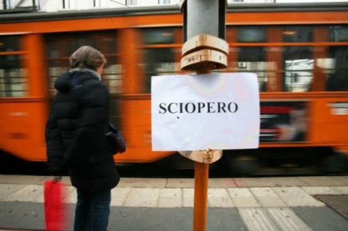 sciopero trasporto pubblico