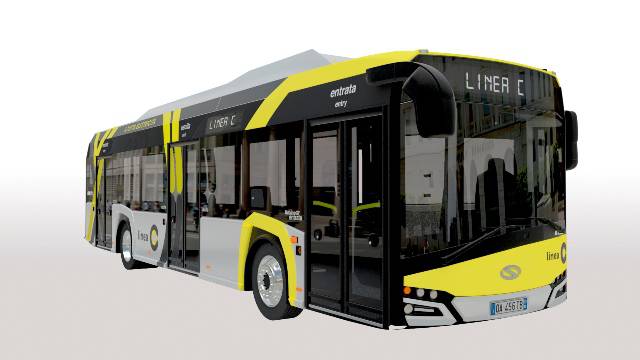 autobus elettrici linea c bergamo pensiline smart ATB