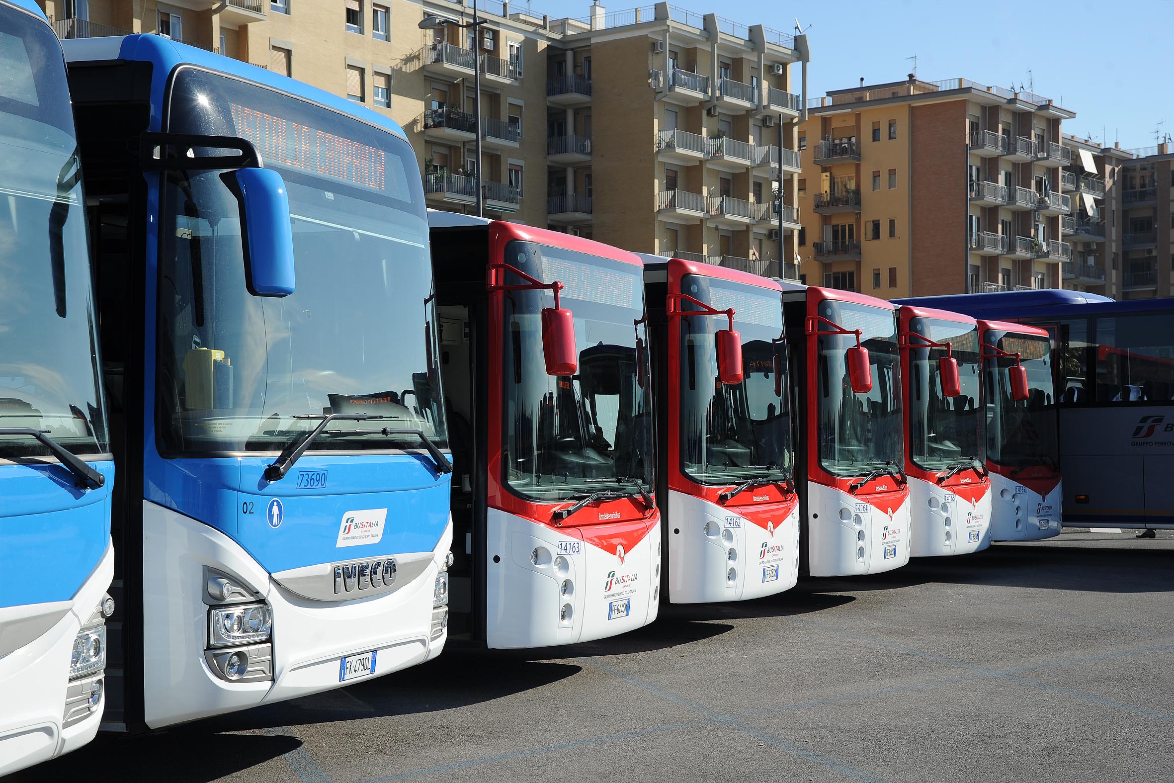 nuovi autobus busitalia campania massimo pica