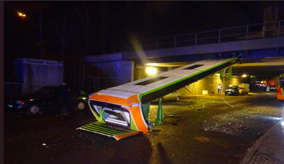 autobus flixbus incidente