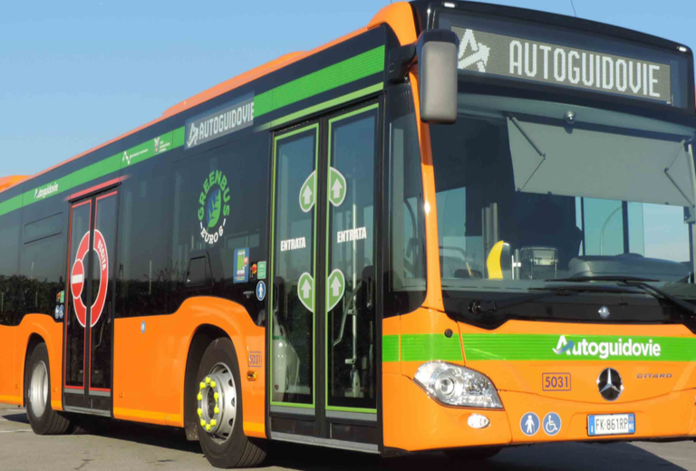 Autoguidovie rinnova la flotta a sud di Milano. E San Donato è da record... Autoguidovie rinnova la flotta a sud di Milano. E San Donato è da record...