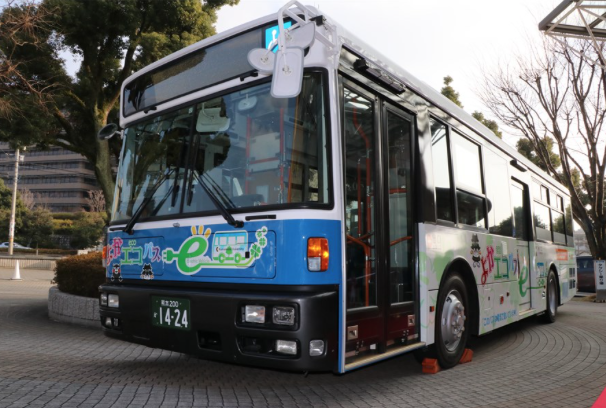autobus elettrico nissan electric bus