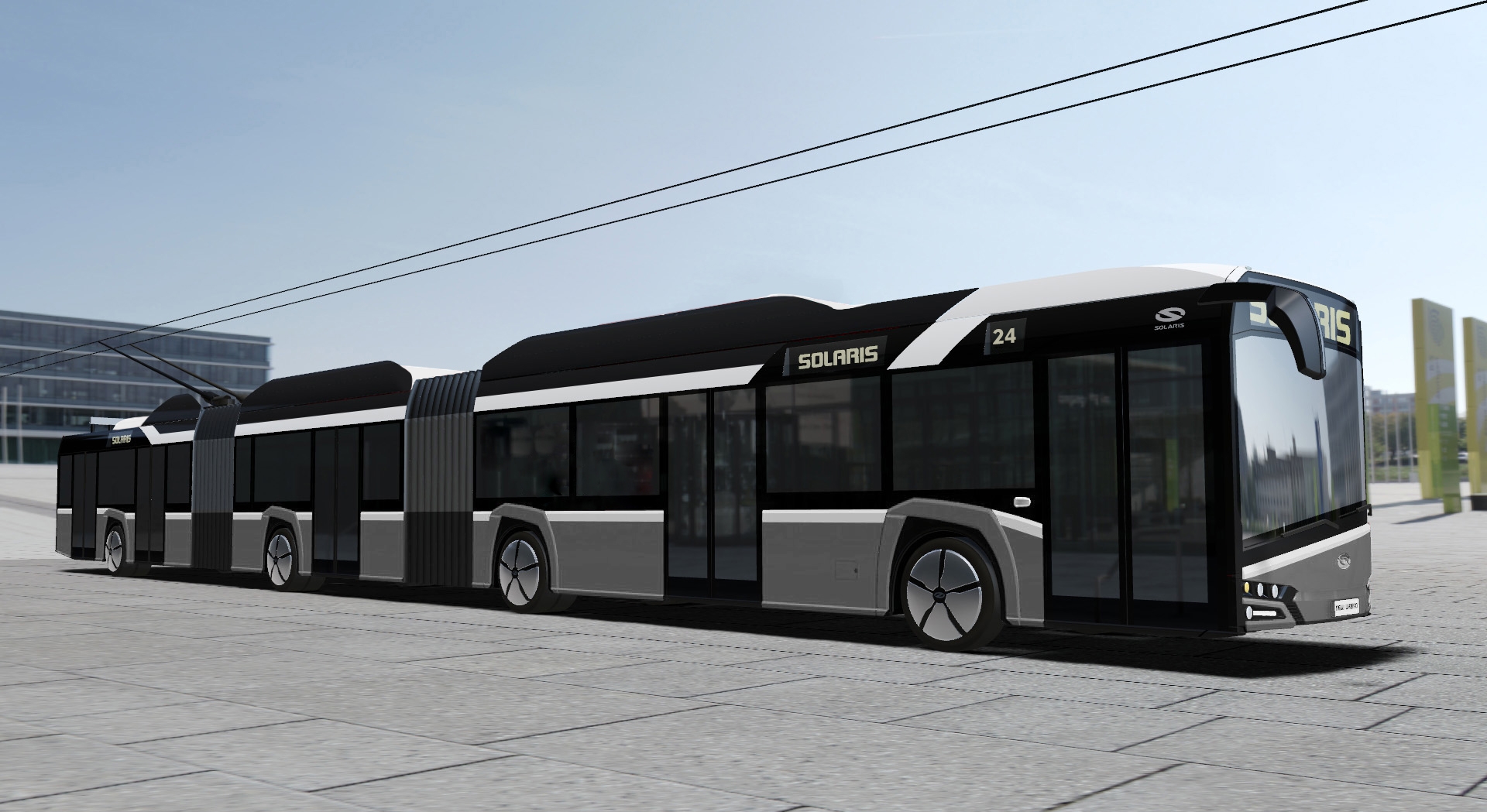 solaris trollino 24 filobus 24 metri