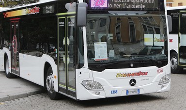 autobus mercedes dolomitibus