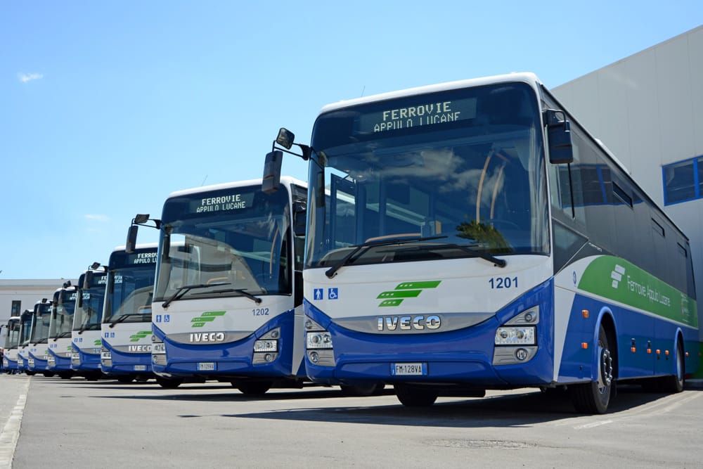 autobus iveco crossway ferrovie apulo lucane