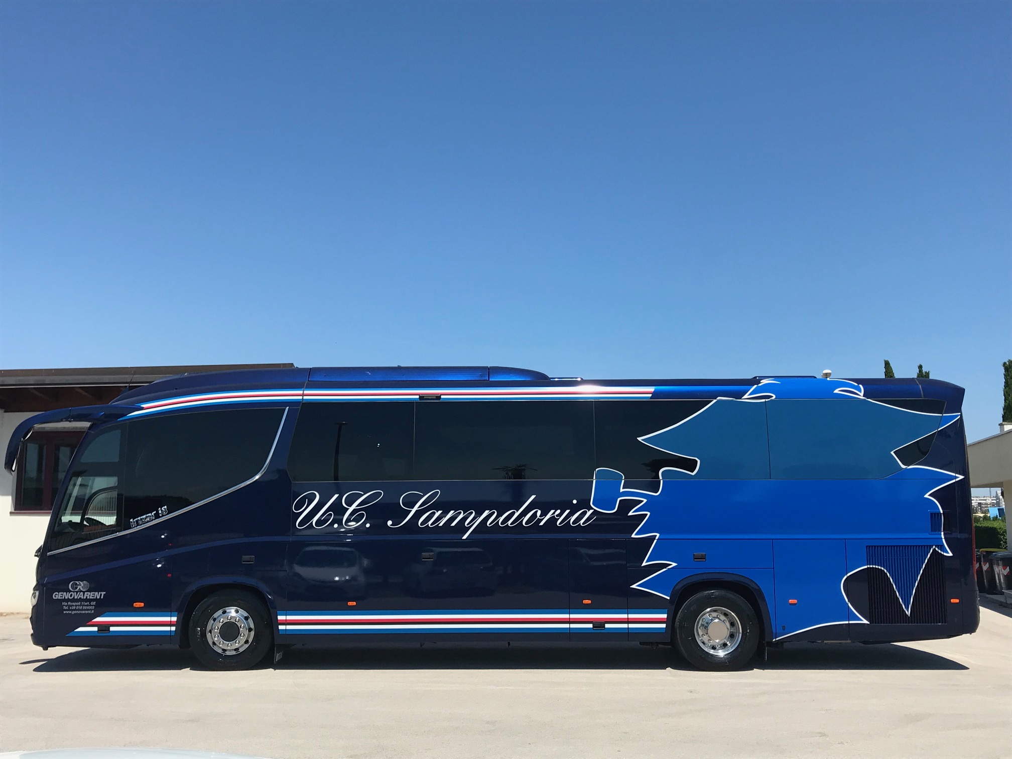 irizar i8 sampdoria genovarent