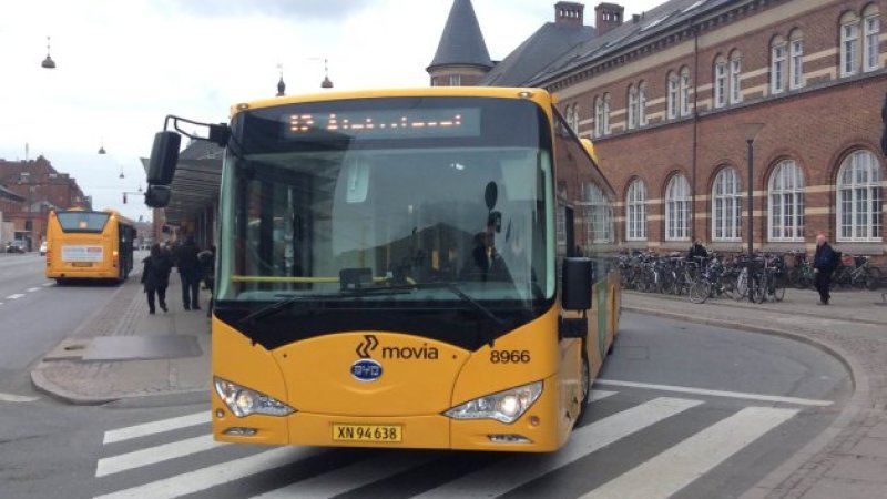 Byd - autobus elettrico byd copenhagen