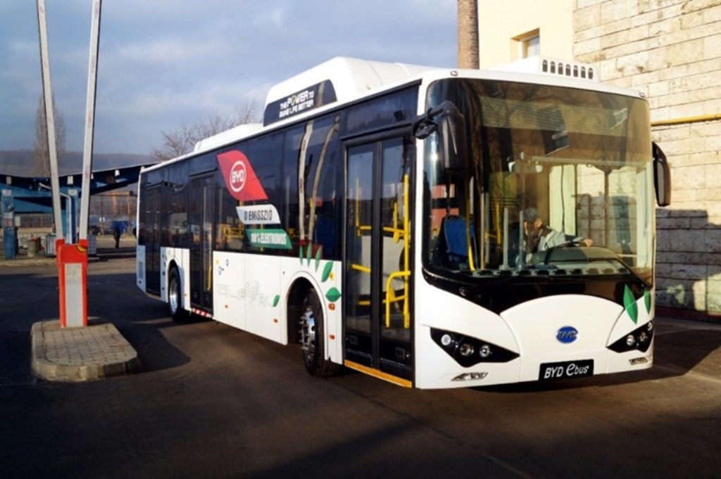 autobus elettrico byd