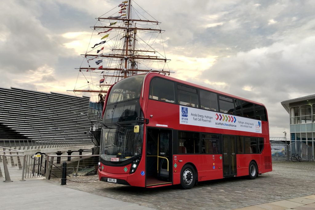 alexander dennis autobus a idrogeno