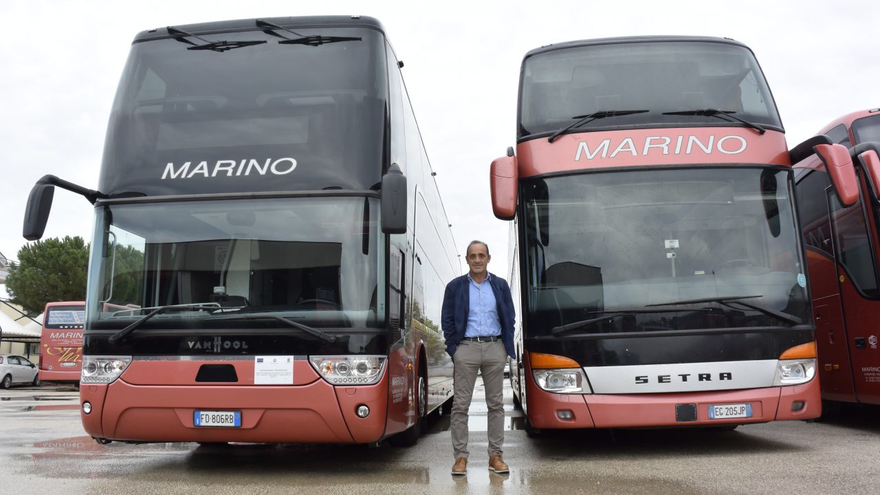 Marino Bus, sfida tra innovatori a bordo del bus Autobus 
