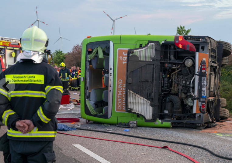 autobus flixbus incidente