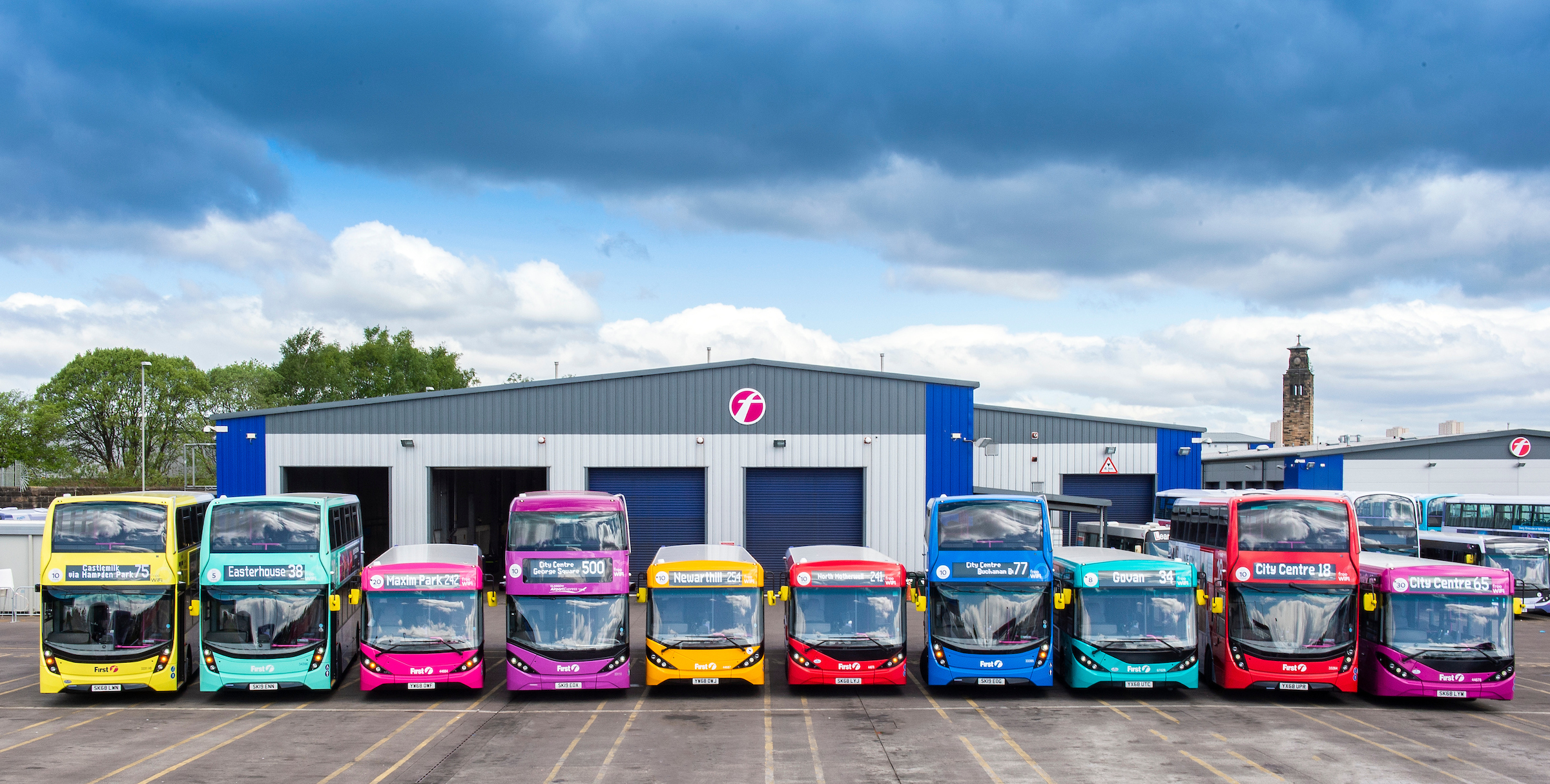 alexander dennis bus glasgow