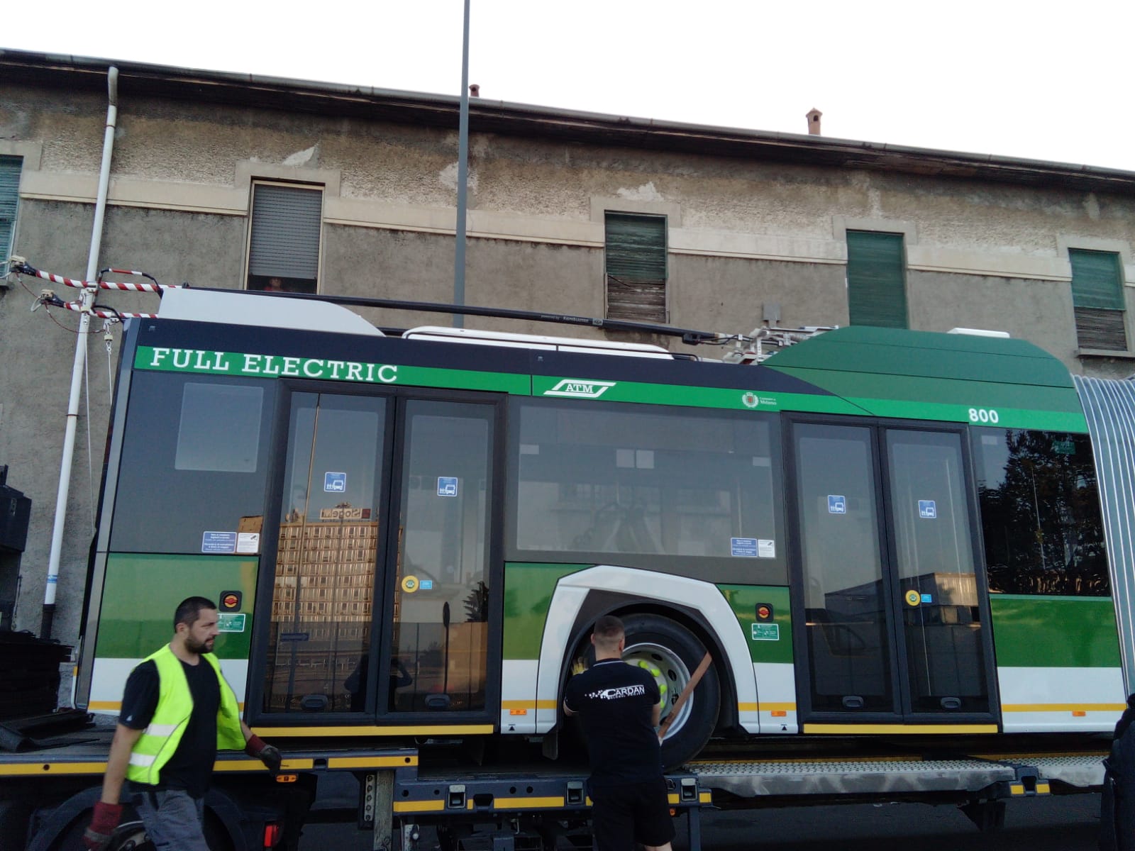 nuovi filobus milano