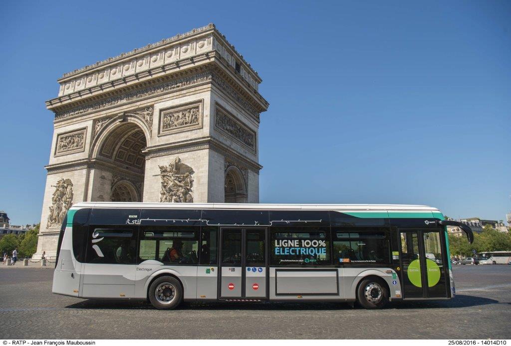 ratp autobus elettrici