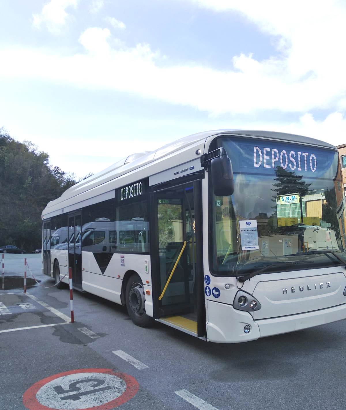 atp genova autobus elettrico