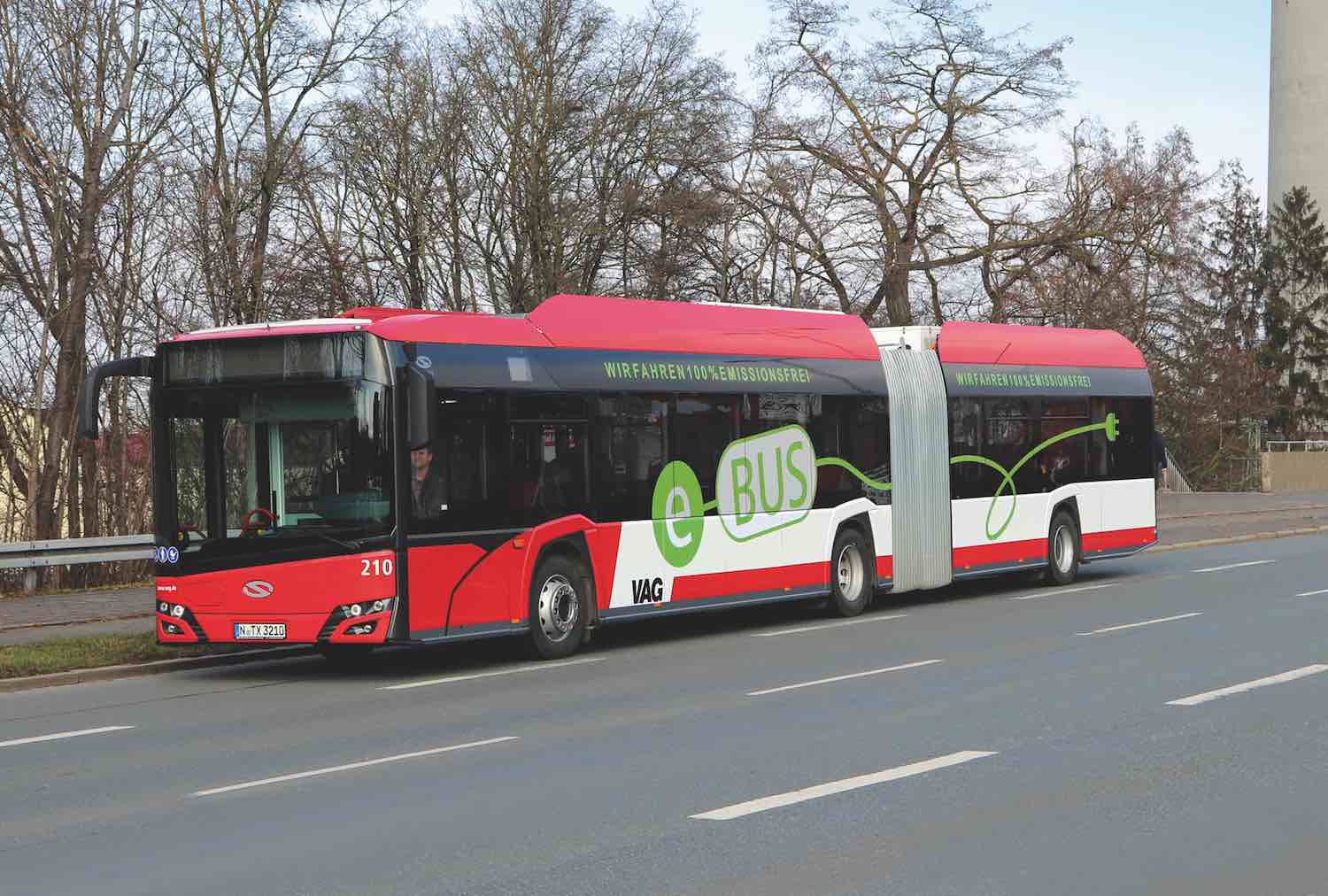 Bus elettrico a pompa di calore a CO2 Konvekta