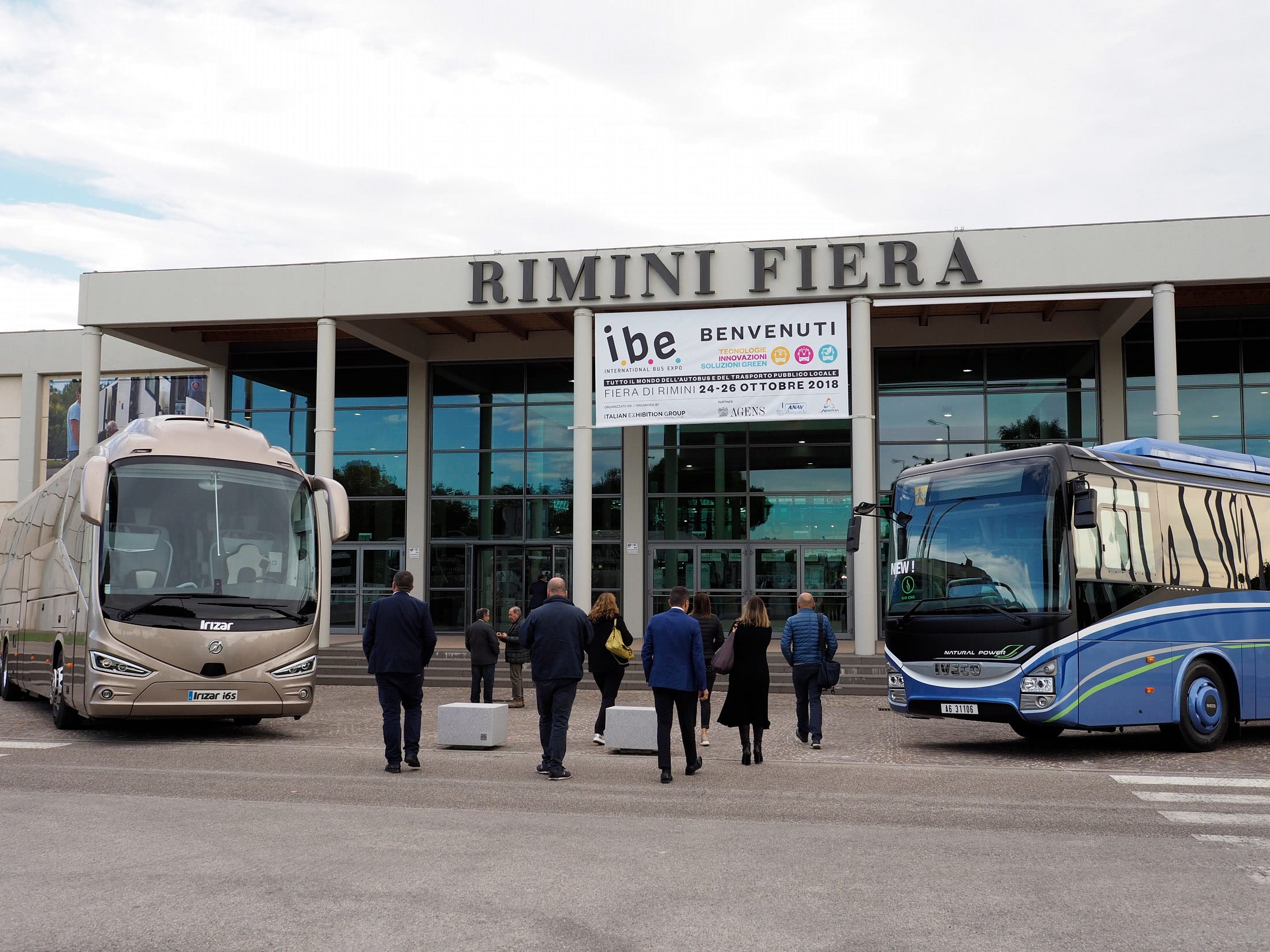 ibe 2020 autobus rimini fiera