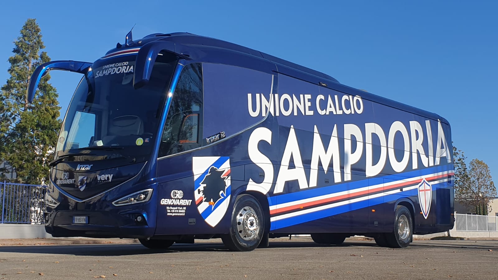 autobus irizar sampdoria