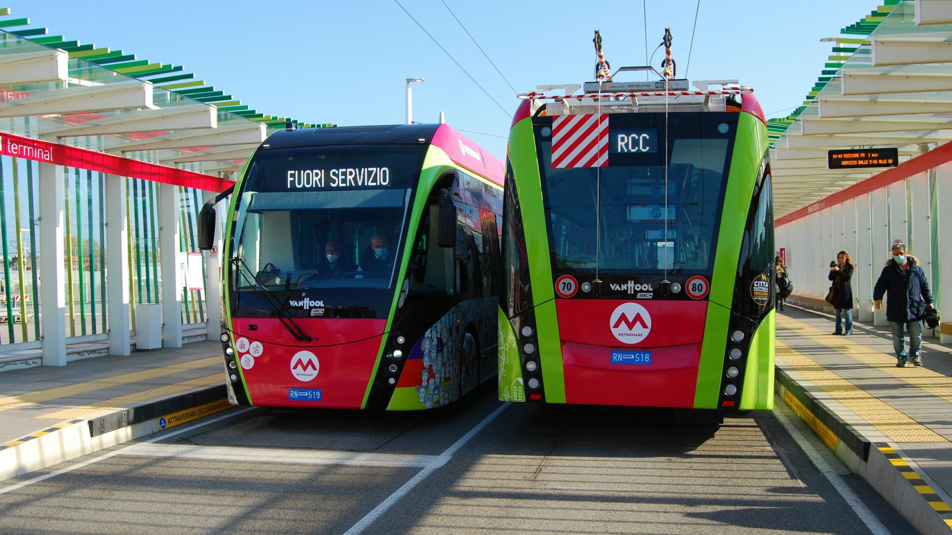 metromare rimini filobus
