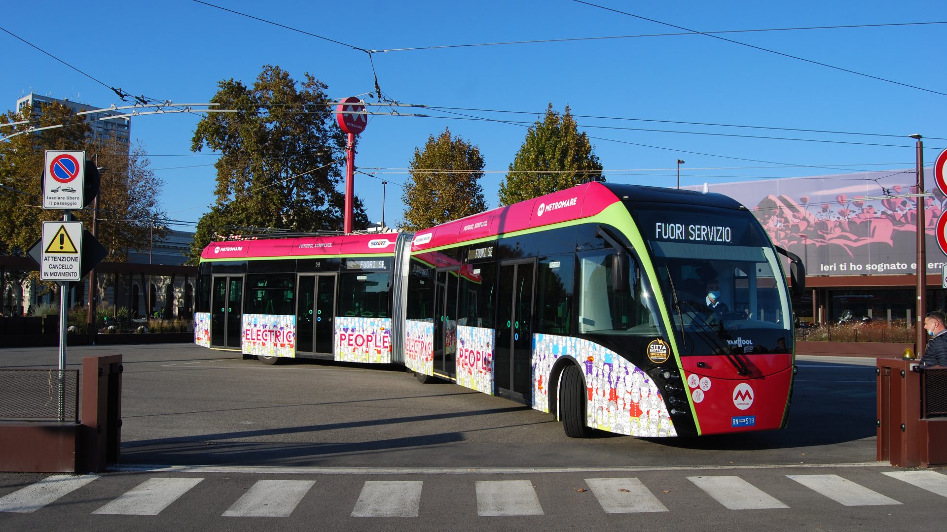 metromare rimini filobus