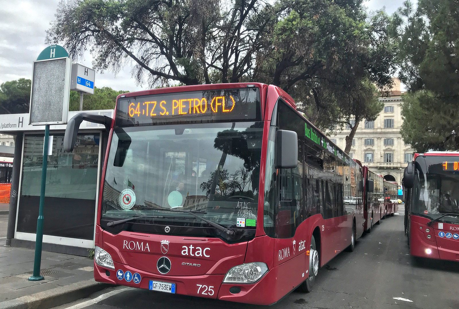 Mercato Italia autobus 2021