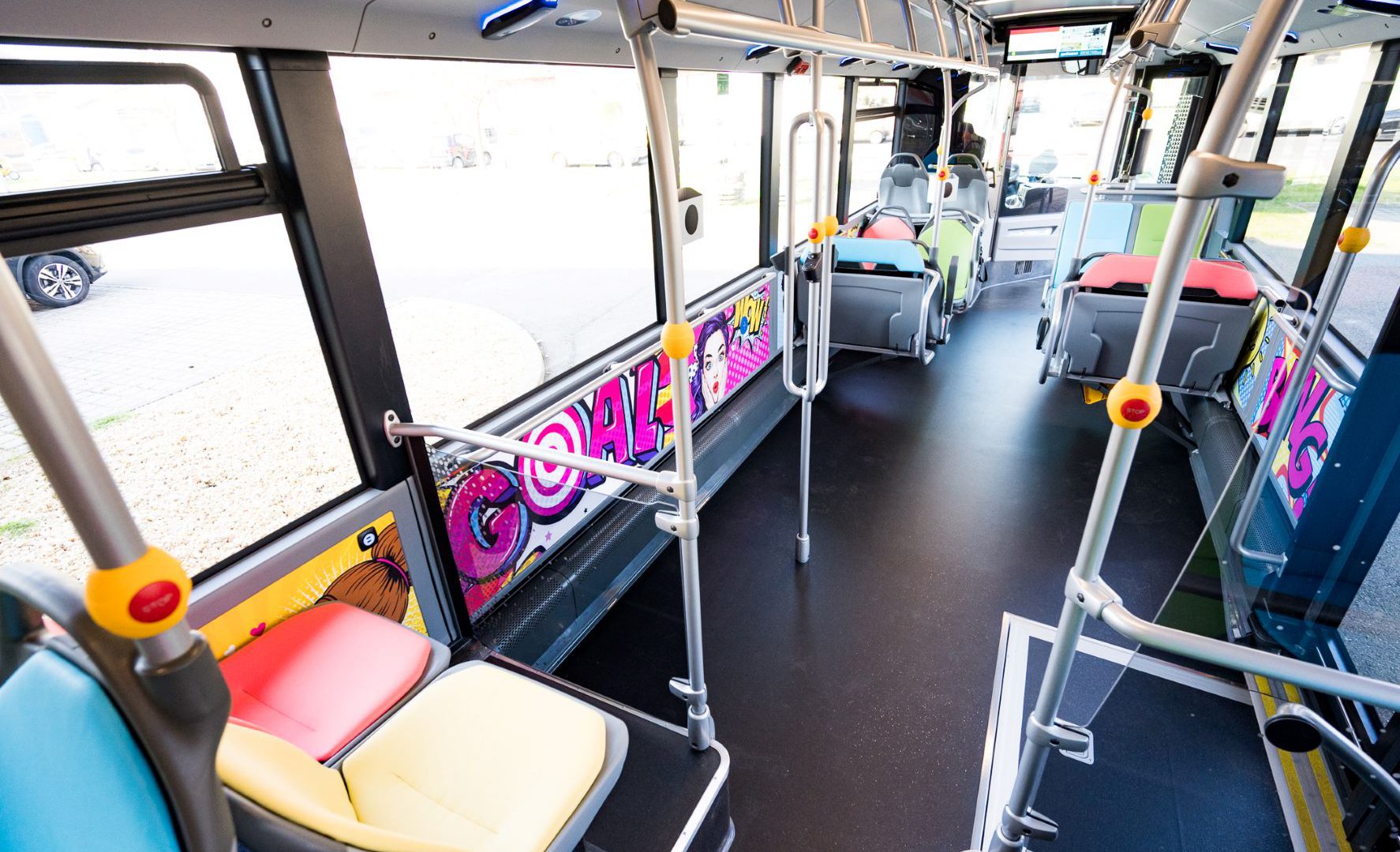 Spillmann scuolabus inside