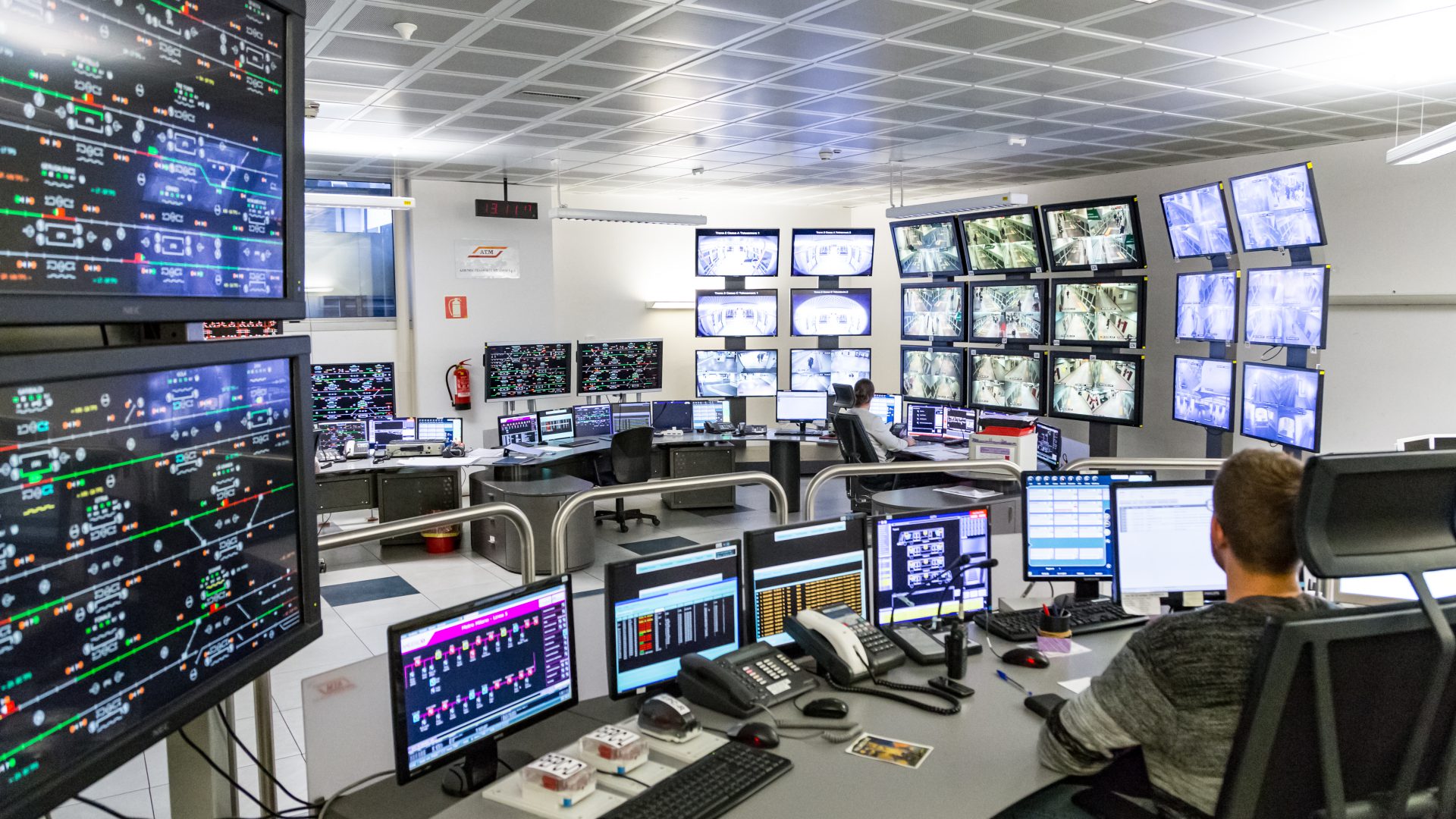 M5 control and operative room Atm Parigi