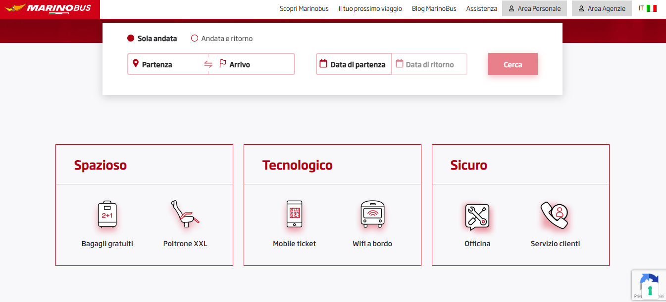 nuovo sito MarinoBus