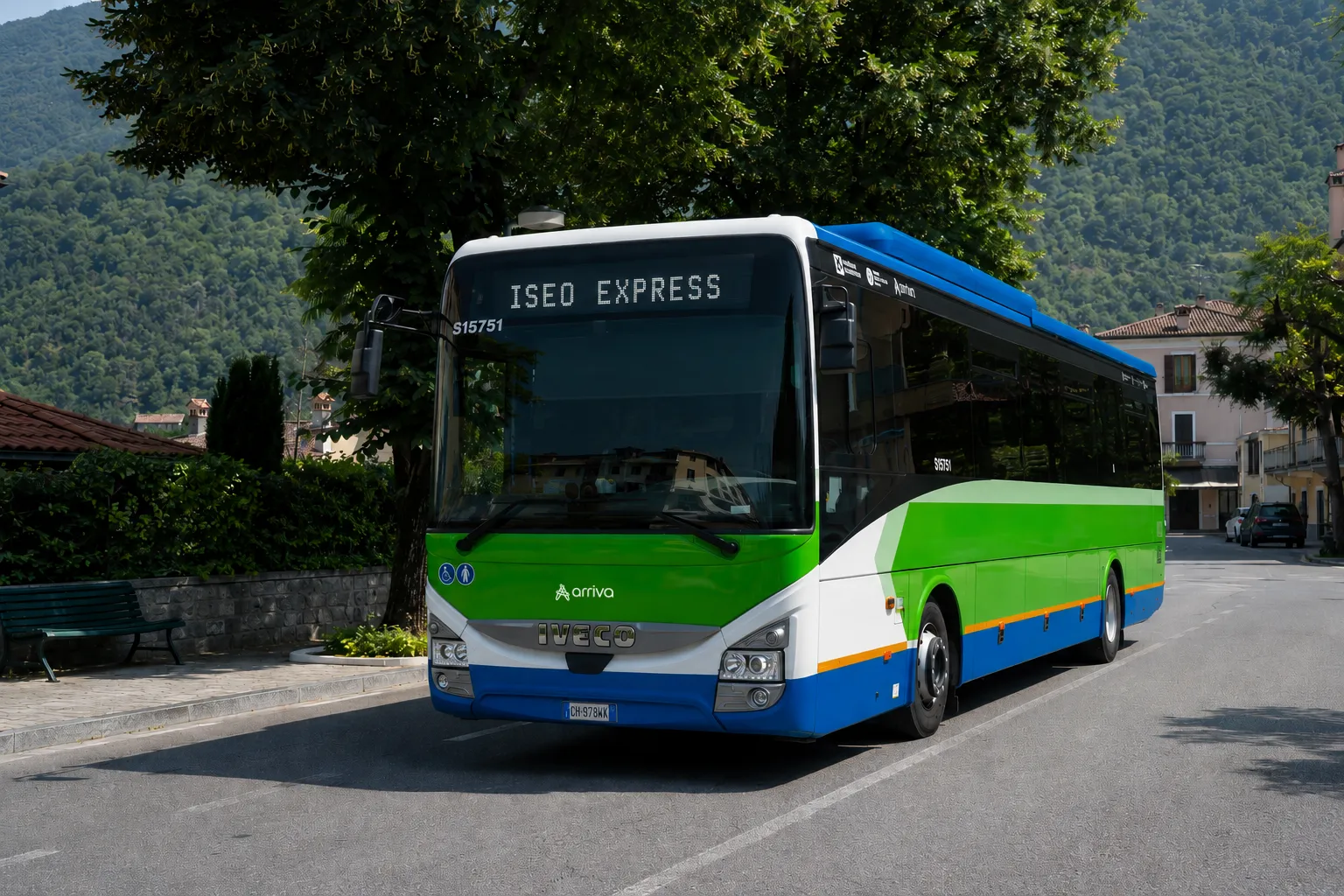 collegamento autobus Iseo express arriva italia