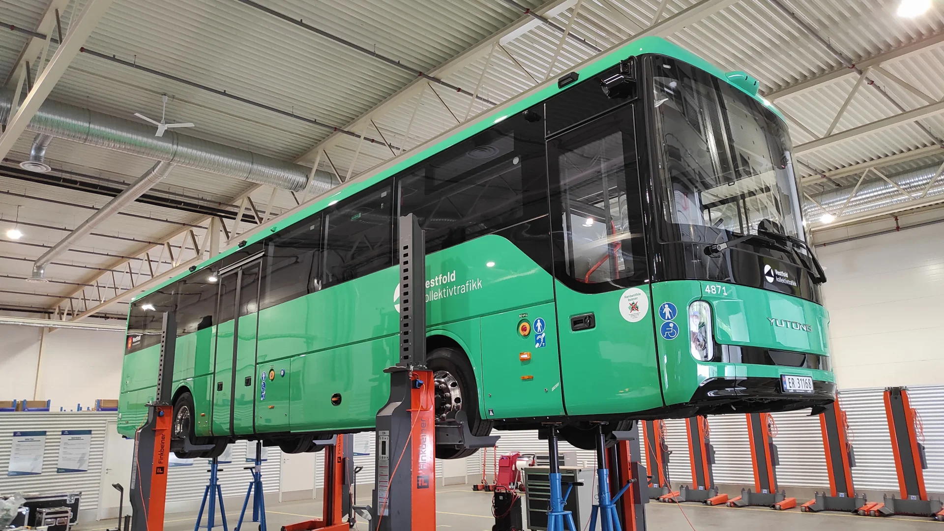 yutong e-bus norway service center