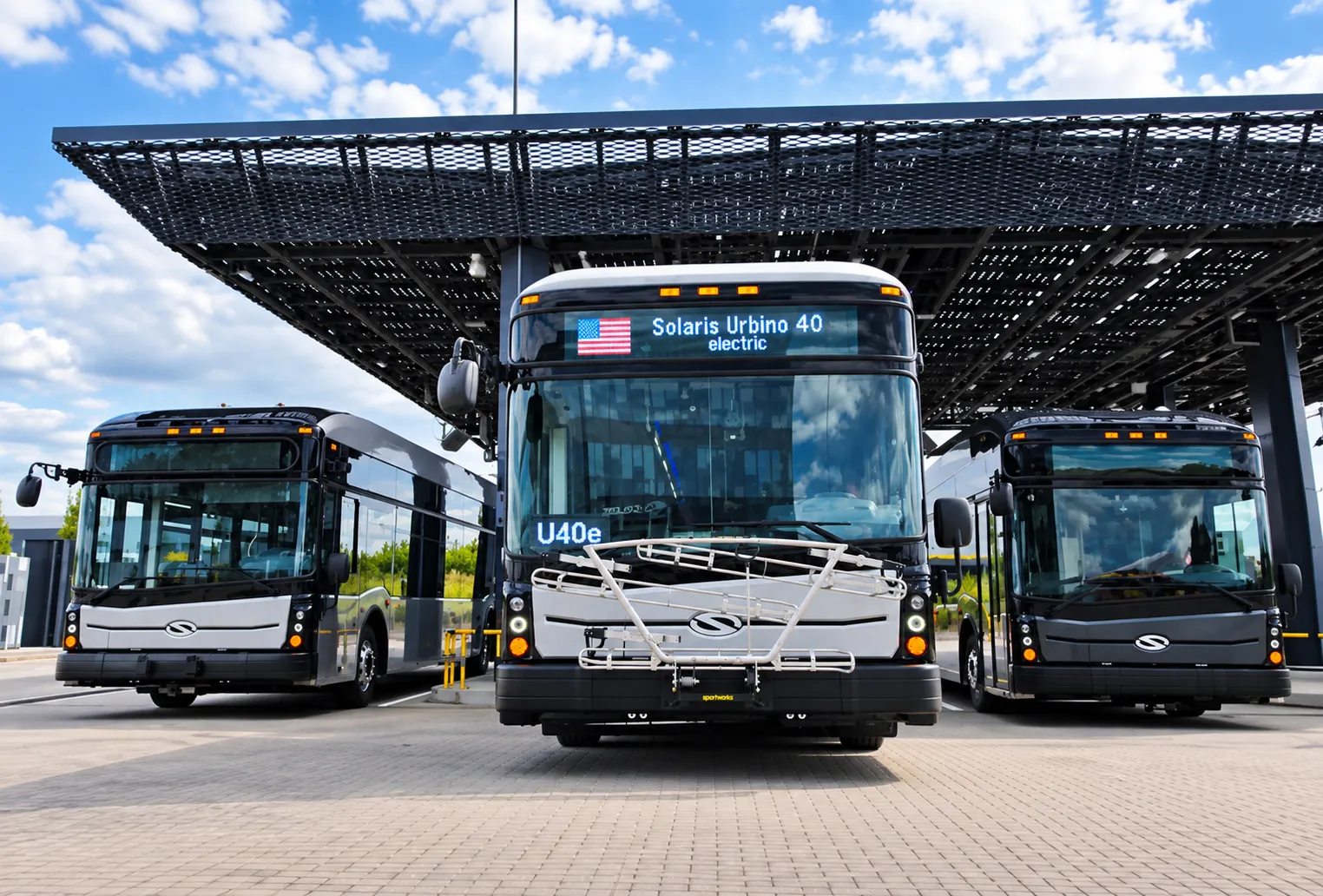 solaris urbino 40 electric buses